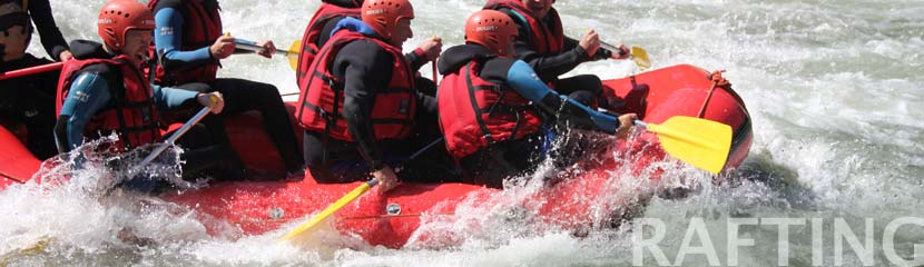 rafting en gruyère