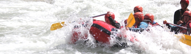 idée cadeau rafting sur la Sarine