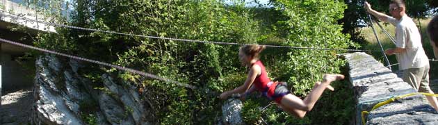 saut pendulaire en gruyère