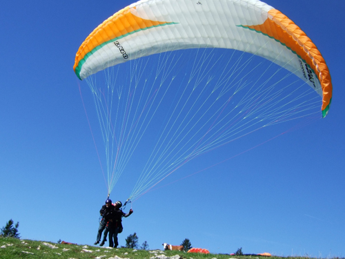 tandem en parapente