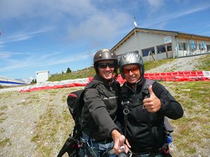 parapente &agrave; vercorin