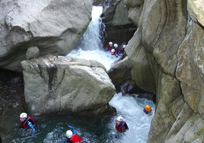initiation canyoning