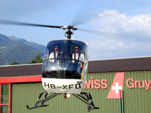 bapt&ecirc;me de l'air h&eacute;licopt&egrave;re