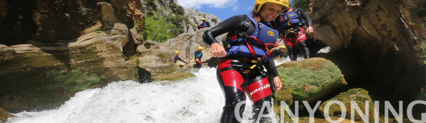 canyoning à Château d'Oex