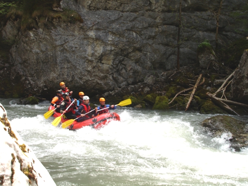 rafting sur la sarine